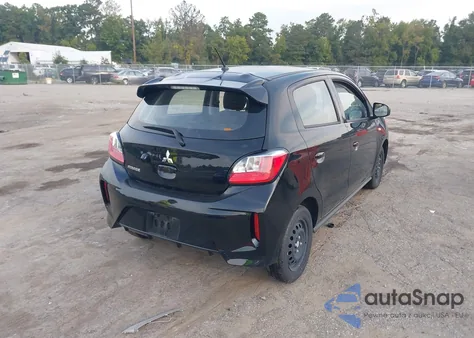 2024 Mitsubishi Mirage Es/Le z USA, uszkodzony, nr VIN ML32AUHJ1RH016509